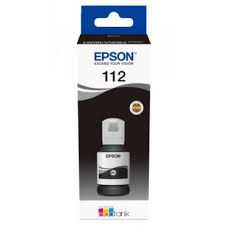 Epson C13T06C14A -112 EcoTank Pigment Black ink bottle (127ml)